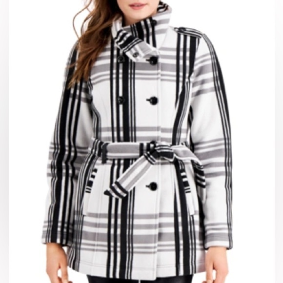 Sebby Jackets & Blazers - Sebby coat  with belt and side pockets